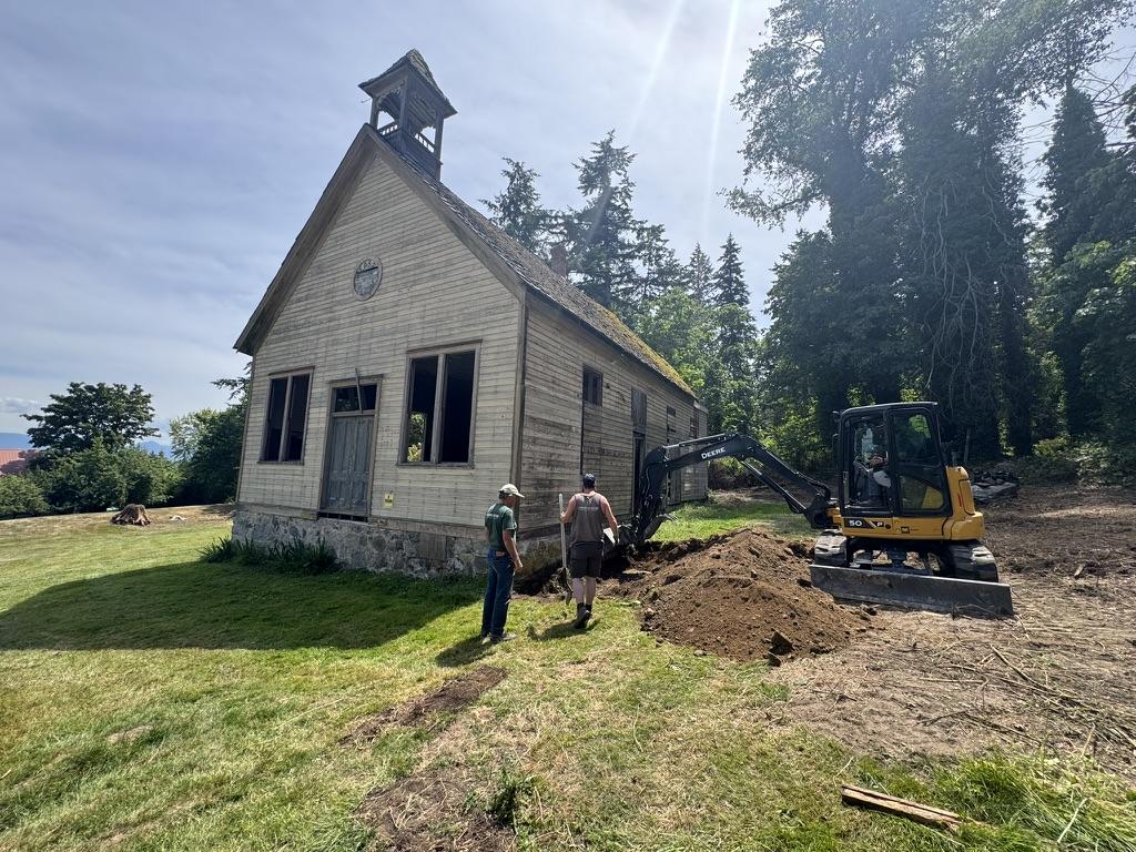 Foundation excavation